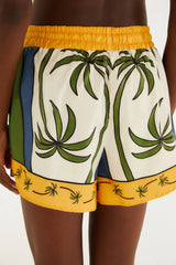 SHORTS FEMININO GRAFICO TROPICAL FARM ORIGINAL 358957