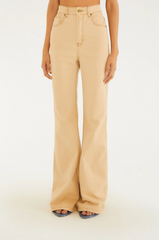 CALÇA FEMININA SARJA WIDE FAVER FARM ORIGINAL 347096