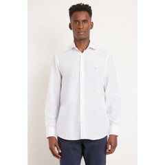 CAMISA MASCULINA REGULAR TRICOLINE XADREZ BRANCA ARAMIS ORIGINAL ML.02.0539001