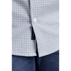 CAMISA MASCULINA TRICOLINE MICRO XADREZ BRANCO/ROSA/PT ARAMIS ORIGINAL MC06.0201001/006