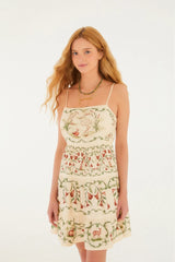 VESTIDO FEMININO CURTO DOCE ENCANTO FARM ORIGINAL 366974