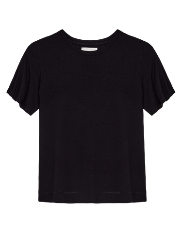 BLUSA FEMININA MALHA PREGA MANGA SHOULDER ORIGINAL 241311009