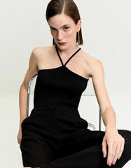 BLUSA FEMININA TRICOT ALCA FINA LUREX SHOULDER ORIGINAL 012514349036