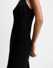 VESTIDO FEMININO MIDI RECORTES SHOULDER ORIGINAL 012521019001