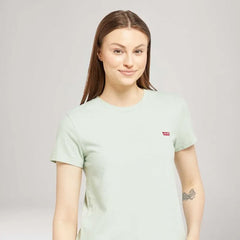 CAMISETA FEMININA MINI LOGO VERDE CLARO LEVI'S ORIGINAL LB0020206
