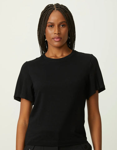 BLUSA FEMININA MALHA PREGA MANGA SHOULDER ORIGINAL 241311009