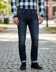 CALÇA MASCULINA 511 SLIM STRETCH ESCURA LEVI'S ORIGINAL 045111390