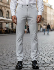 CALCA MASCULINA CHINO BOLSO FACA MOLINE BRANCO ARAMIS ORIGINAL CL.35.0040001