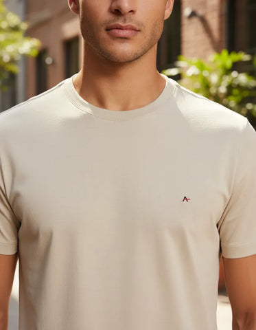 CAMISETA MASCULINA BASICA AMENDOA ARAMIS ORIGINAL CS.12.0537626