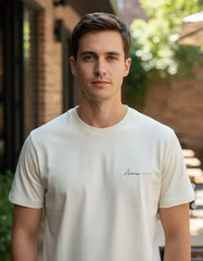 CAMISETA MASCULINA ESTAMPA ARAMIS OFF WHITE ORIGINAL CS.12.0618129