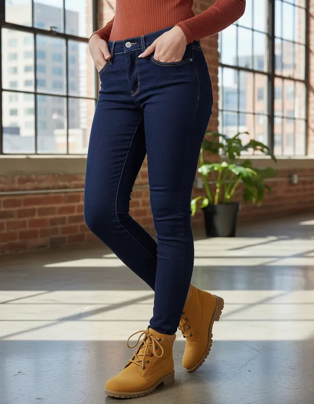 CALÇA FEMININA 311 SHAPING SKINNY LEVI'S ESCURA ORIGINAL 196260001