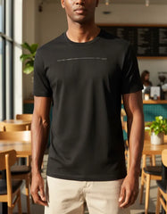 CAMISETA MASCULINA ESTAMPA ICON PRETO ARAMIS ORIGINAL CS.11.0103007
