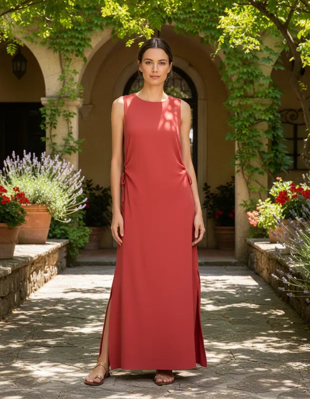 VESTIDO FEMININO RIB CAVADO FARM ORIGINAL 352414