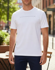 CAMISETA MASCULINA ESTAMPA ICON BRANCO ARAMIS ORIGINAL CS.11.0103001
