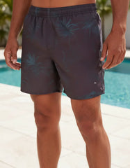 BERMUDA ARAMIS MASCULINA SPORT COM FOLHAGENS AZUIS ORIGINAL BE.06.0129148