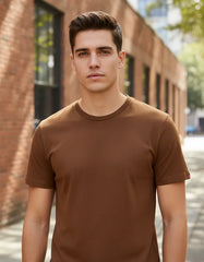 CAMISETA MASCULINA SLIM TAB MARROM LEVI´S® ORIGINAL LB0020203