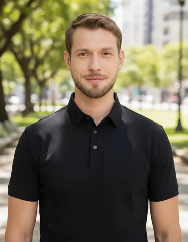 POLO MASCULINA INTERLOOK PIMA PRETO ARAMIS ORIGINAL PO.01.2077007