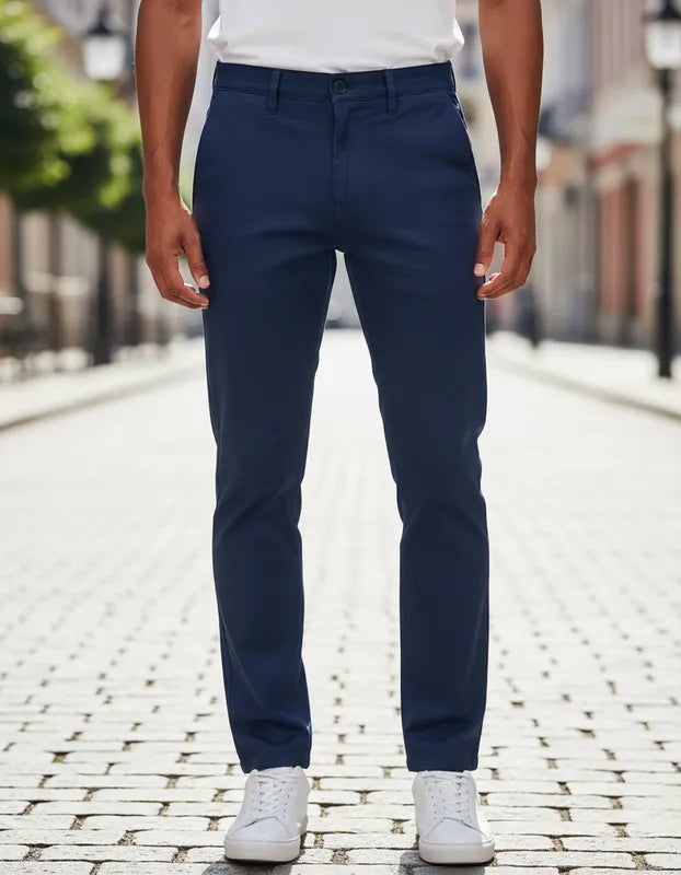 CALCA MASCULINA ESPORTE FINO CLASSICA MARINHO ARAMIS ORIGINAL CL.35.0081010