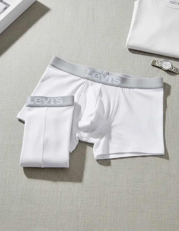 PACK CUECA BOXER BRANCA/BRANCA LEVI'S ORIGINAL 283590004