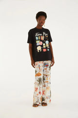 TSHIRT FEMININO MEDIA PRAIA CARIOCA FARM ORIGINAL 358708