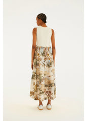 VESTIDO FEMININO LONGO MAPA RIO FARM ORIGINAL 364229