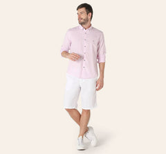 CAMISA MASCULINA JW SLIM OXFORD ROSA ARAMIS ORIGINAL ML.24.0424006
