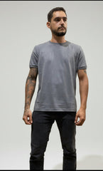 CAMISETA MASCULINA JERSEY PIMA SURTON CINZA GRAFITE ARAMIS ORIGINAL CS.13.0015634