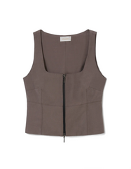 REGATA FEMININA ALFAIATADA COM ZIPER SHOULDER ORIGINAL 012510119003