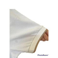 POLO MASCULINA CLASSIC BRANCO C/ CAQUI ARAMIS ORIGINAL PO.10.0032001/504