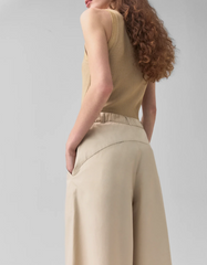 CALÇA FEMININA PATALONA PREGA SHOULDER FARM 012610832004