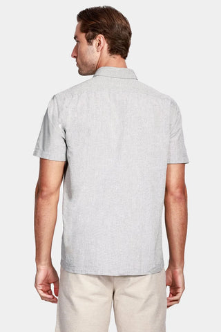 CAMISA MASCULINA REG ALGODAO TEXTURA MARINHO ARAMIS ORIGINAL MC.05.0229010