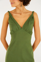 VESTIDO FEMININO MIDI DECOTE V FARM ORIGINAL 356247