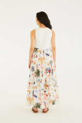 VESTIDO FEMININO MIDI PRAIA CARIOCA FARM ORIGINAL 362973