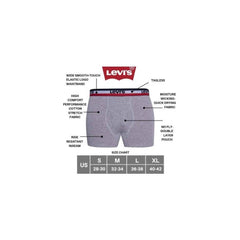 PACK 02 CUECAS BOXER MARINHO/MARINHO LEVI'S ORIGINAL 283590001