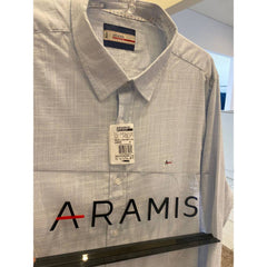 CAMISA MASCULINA JW TELA  AZUL CLARO ARAMIS ORIGINAL  ML.12.0029003