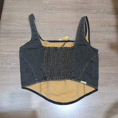 CROPPED FEMINININO RESINADO POWER DARK BROWN GATABAKANA ORIGINAL 38902001114