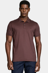POLO MASCULINA PIMA INTERLOCK BORDEAUX INTENSO ARAMIS ORIGINAL PO.10.0249708