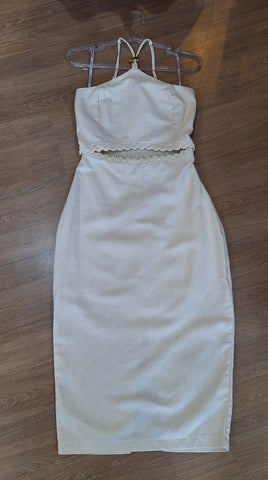 VESTIDO FEMININO LONGO CARMEN PERLATO GATABAKANA ORIGINAL 8500840132.004