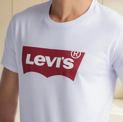 CAMISETA BRANCA LOGO TRADICIONAL VERMELHO LEVI'S ORIGINAL - LB0010027