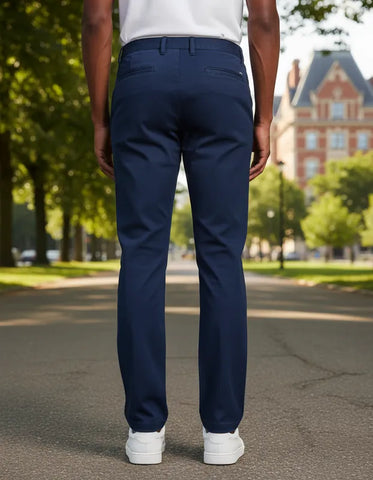 CALCA MASCULINA ESPORTE FINO CLASSICA MARINHO ARAMIS ORIGINAL CL.35.0081010