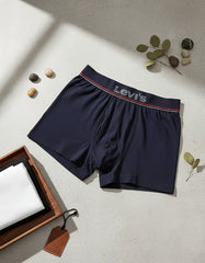 PACK COM 2 CUECAS BOXER BRANCA/PRETA LEVI'S ORIGINAL LBA011006