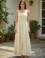 VESTIDO GATABAKANA LONGO SOLTO LINHO ORIGINAL