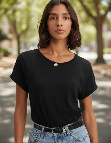 CAMISETA FEMININA MARGOT PRETA LEVI´S® ORIGINAL A72470017