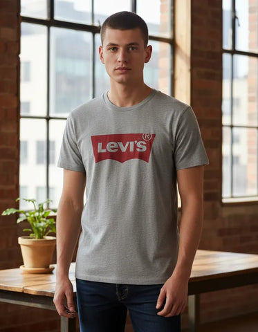 CAMISETA MASCULINA MESCLA LOGO TRADICIONAL LEVI'S ORIGINAL LB0010025