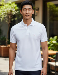 POLO MASCULINA PIQUET ESSENCIAL BRANCA ARAMIS ORIGINAL PO.10.0278001