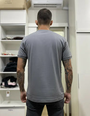 CAMISETA MASCULINA JERSEY PIMA SURTON CINZA GRAFITE ARAMIS ORIGINAL CS.13.0015634