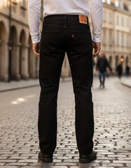 CALÇA MASCULINA 505 PRETA LEVI'S ORIGINAL 005051469