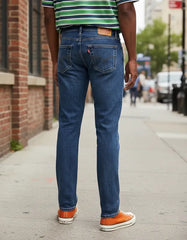 CALÇA MASCULINA 511 SLIM LAVAGEM ESCURA LEVI´S® ORIGINAL 045115287