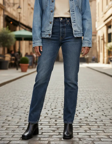 CALÇA 501® FEMININA ORIGINAL FIT ANOS 90s LEVI'S® ORIGINAL 125010476