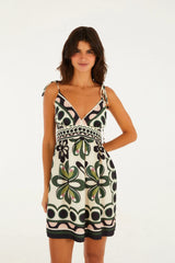 VESTIDO CURTO ALCA FLORARA FARM ORIGINAL 368216